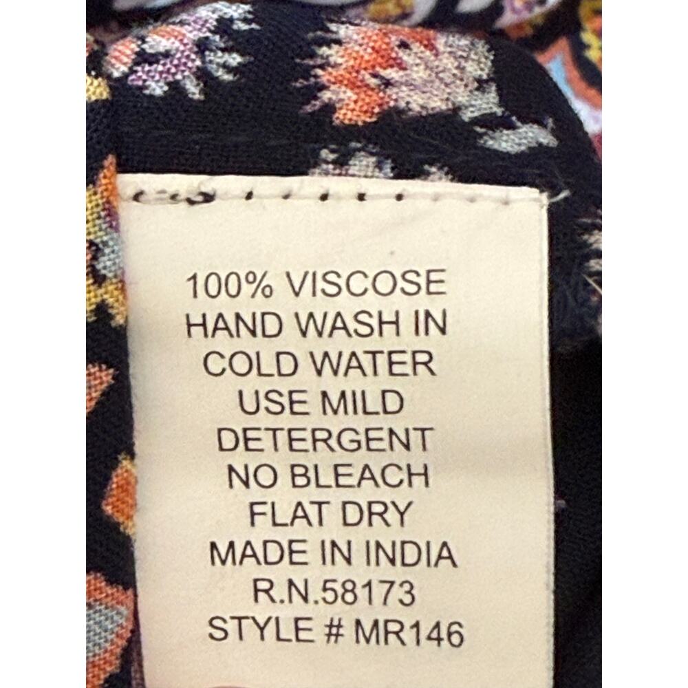 Raga Man Retro Camp Patchwork Button Down Shirt, … - image 5